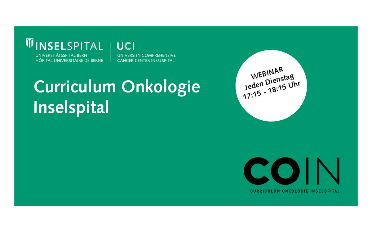 Seminarreihe COIN: Es geht weiter - University Comprehensive Cancer ...